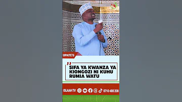 UJUMBE MZITO KWA WAGOMBEA MWAKA HUU 2025 