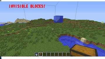 [Minecraft] Tutorial : invisible blocks! Works in 1.6!