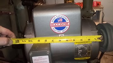 New motor for Logan 12 inch lathe.