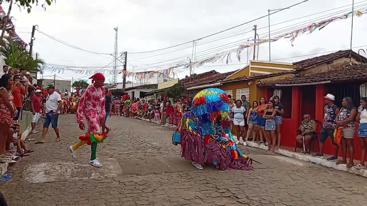 Chegada do cabloco Fernando do pavão misterioso 2026