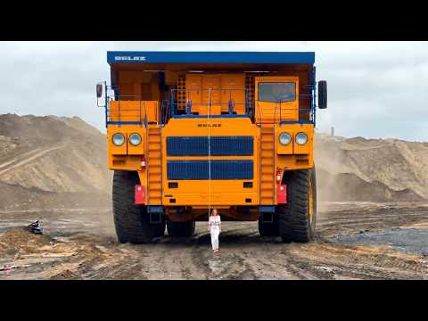 This Mine Truck Makes Skyscrapers Look Small