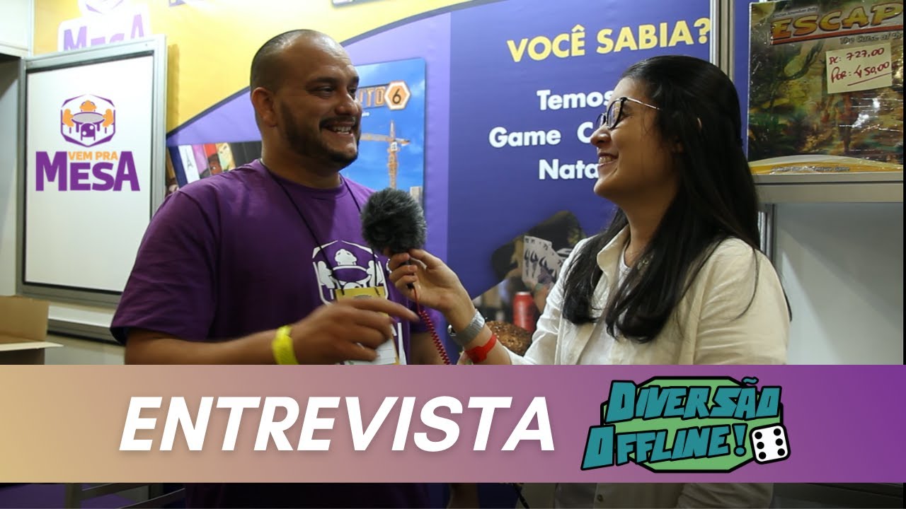 Fala Povo! Entrevista Diego da Meeple BR (DOFF 2022) 