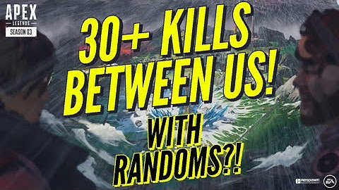 Over 30 Kills Between this Random Squad - APEX LEGENDS PS4