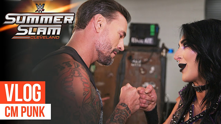 Behind the scenes of CM Punk’s return: SummerSlam 2024 Vlog
