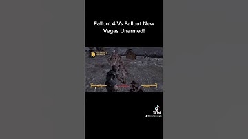 Fallout 4 vs Fallout New Vegas Unarmed!