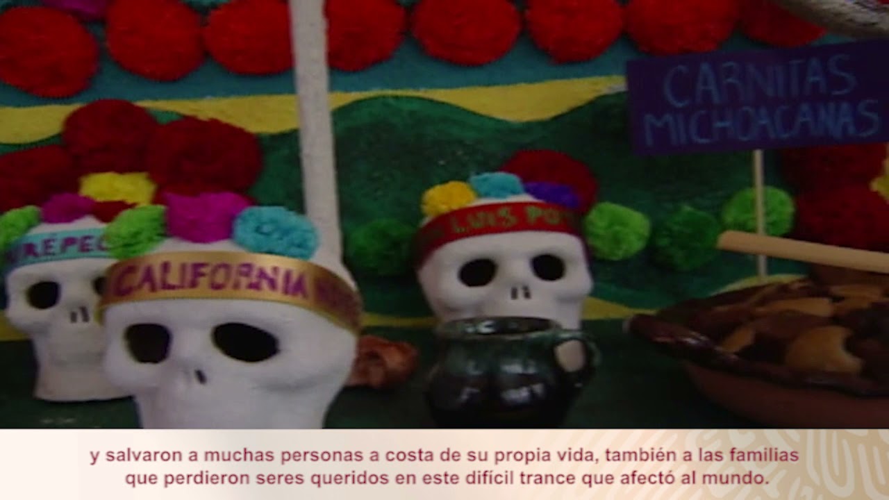 Celebra el ISSSTE Día de Muertos con ofrenda purépecha “Fiesta de las ...