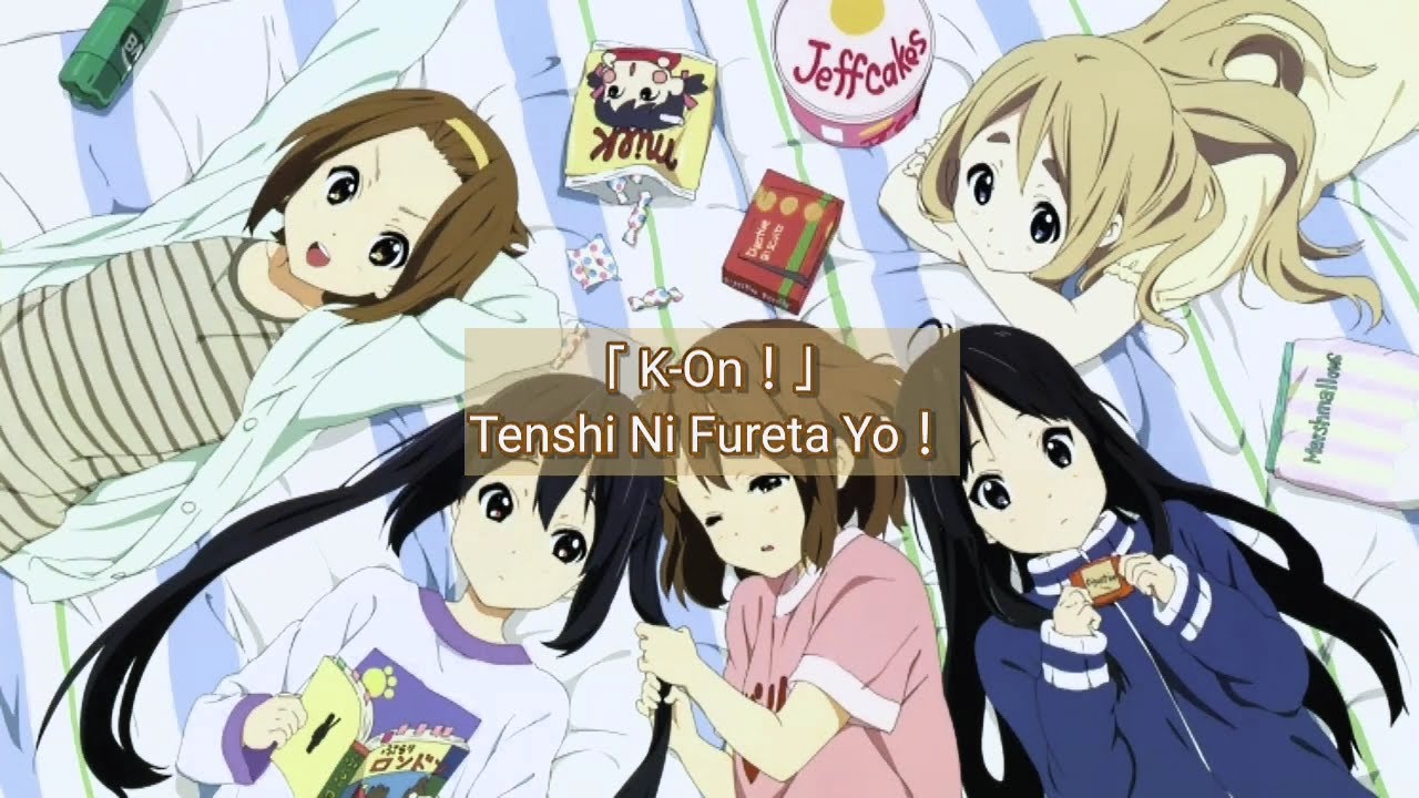 K-ON Tenshi ni Fureta Yo! (Lyrics Kanji, Romaji, Indonesia) - YouTube