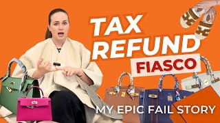 Tax Refund Fail in Europe: Mistakes that Cost Me Thousands of Dollars, Global Blue Changes ❌