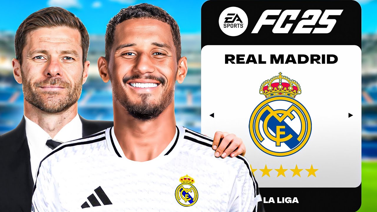 Реконструировать REAL MADRID в FC 25..