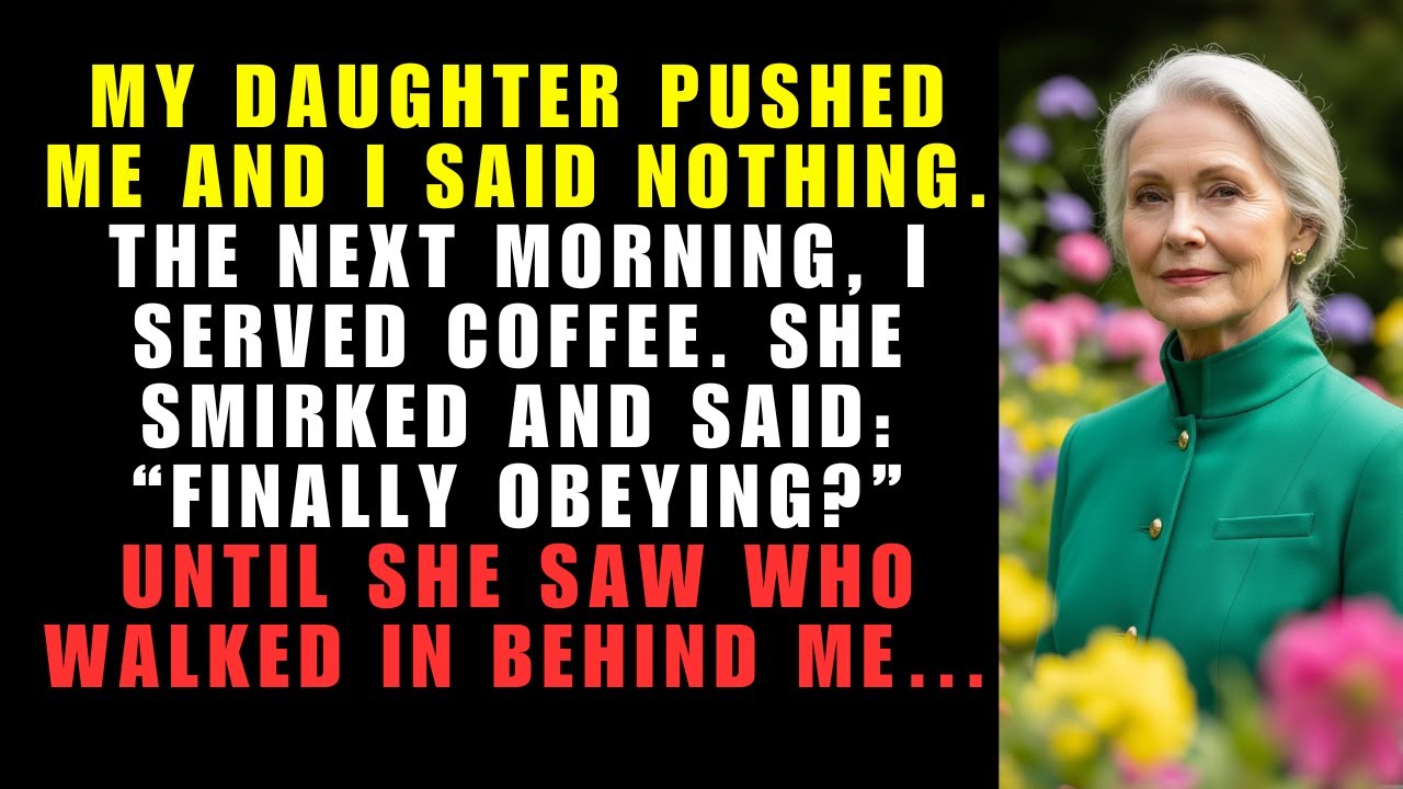 Моя дочь толкнула меня во время семейного обеда. На следующее утро я принесла ей кофе… И