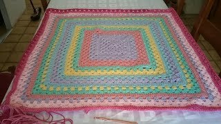 Tuto Plaid Granny Geant Youtube Tuto Plaid Granny Geant Youtube