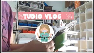 Studio Vlogs #01 Cortando etiquetas + empaquetando pedidos. Tienda enfermería
