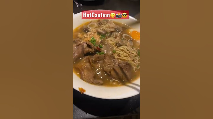 Ramen @ Hot Caution!😋📸😎