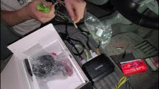 Установка сигнализации magicar 906 gentra..Gentraga Megicar urnatish 906 Gold..1 qism