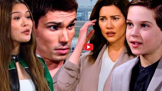 Shocking! Steffy is pregnant again, but she'll leave town after finding out Luna is still alive!