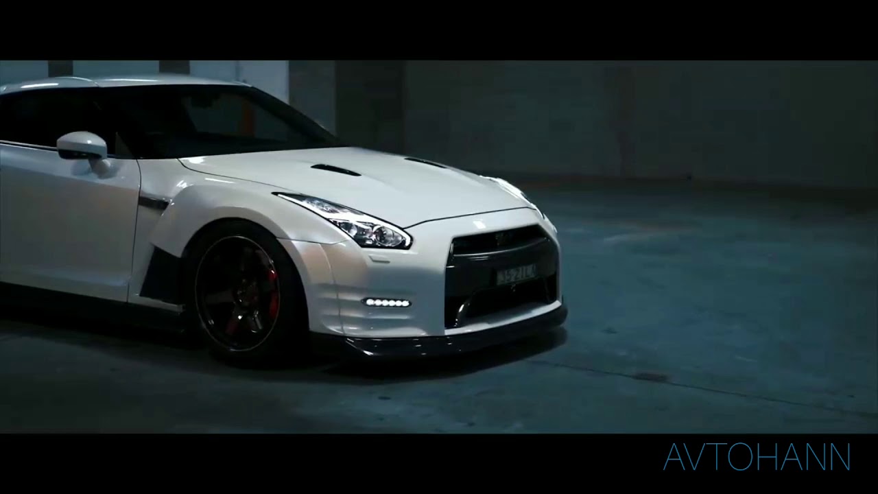 Nissan GT-R R35 WHITE TUNING DRIFT DRAG - YouTube