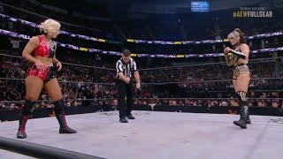 Toni Storm Vs Jamie Hayter Full Match AEW Full Gear 2022 | AEW Full Gear 2022 Highlights