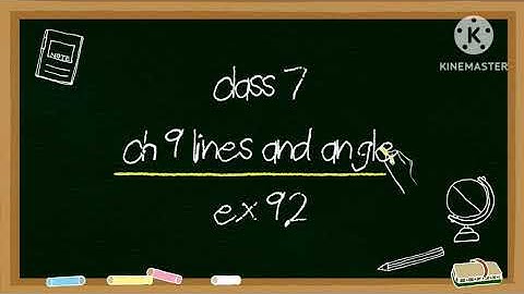 class 7/ Maths ace / ch 9 lines and angles/ #introduction of angles #ex 9.2 Q 1 to 4
