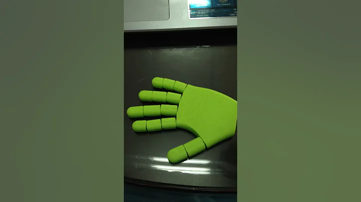 KINGSSEL 3d打印機 一體成型 可以動的手 - 天天要聞