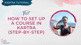 How To Set Up a Membership or Course in Kartra (StepbyStep) [Kartra Tutorial]