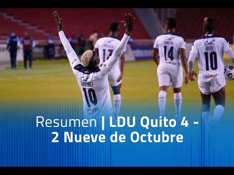 LDU Quito Nueve de Octubre Goals And Highlights