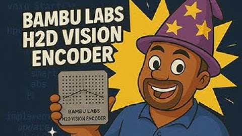 Bambu Labs H2D Vision Encoder Plate