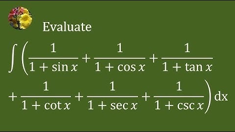 2022 MIT Integration Bee, qualifying test question # 17
