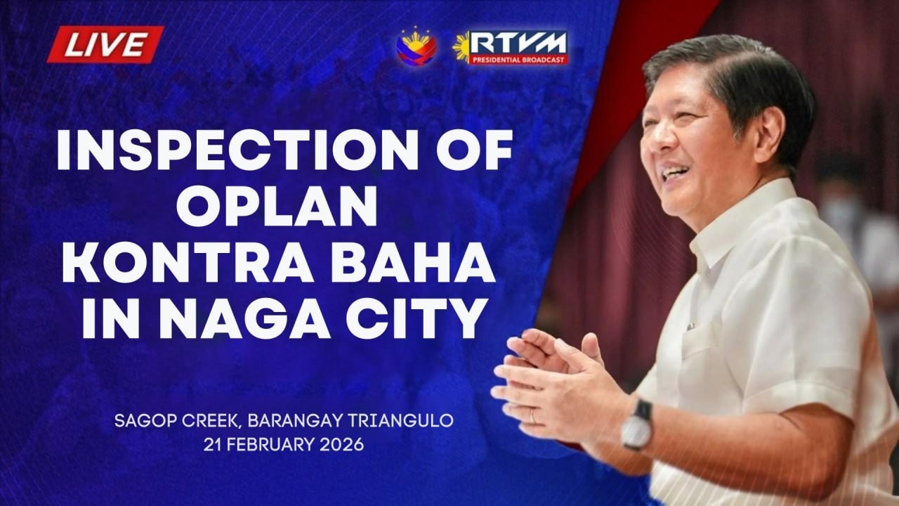 Inspection of Oplan Kontra Baha in Naga City 2/21/2025