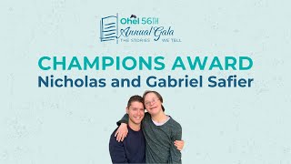 Ohel 56th Annual Gala: The Stories We Tell | Nick and Gabe Safier