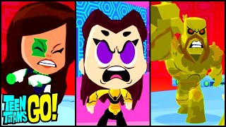 Teen Titans Go Figure Swamp Thing, Jessica Cruz, Blackfire (TEEN TITANS GO GAME)