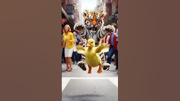 trời ơi, cái gì đây #shorts #tiger #duck