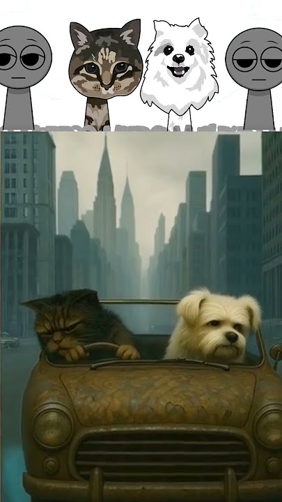 Incredibox Sprunki OC - OO EE AA Spinning Cat x My Sprunki OC Gabe the Dog #sprunkioc #incredibox