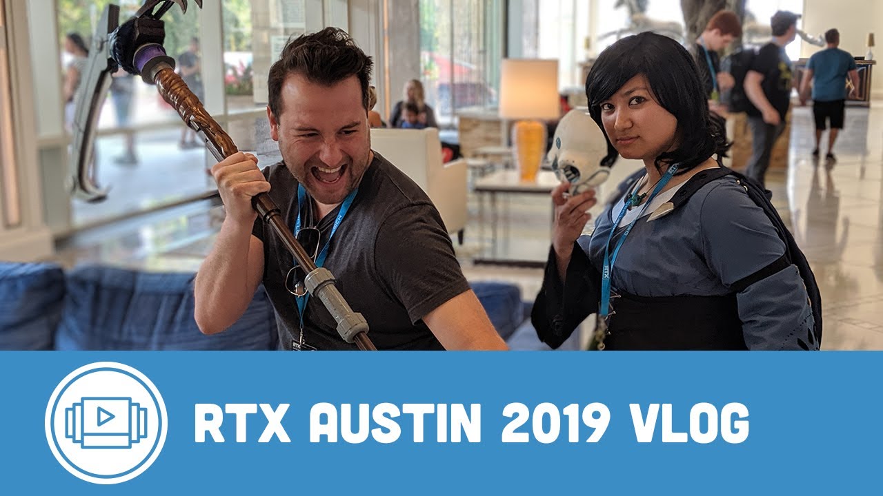 FEAR THE GRIMM REAPER | RTX Austin 2019 Vlog | Ashweez Cosplay