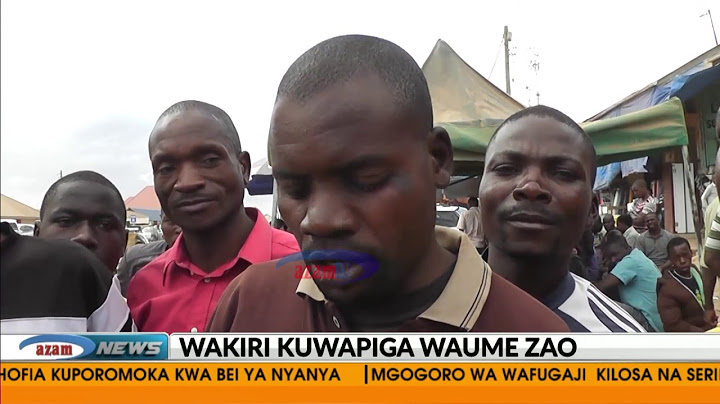 Wanaume wala 'mkong'oto' kutoka kwa wake zao kwa mienendo mibaya