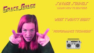 SAVAGE SOUNDS | Beatbox Tutorial | Week 28 | Performance Technique