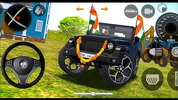 Modified Mahindra Thar Car Games: Indian Cars (Gadi Wala Game) - Car Game Android Gameplay 2025