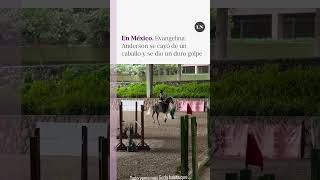 Evangelina Anderson Se Cayó De Un Caballo Y Se Dio Un Duro Pe En Una Competencia De México