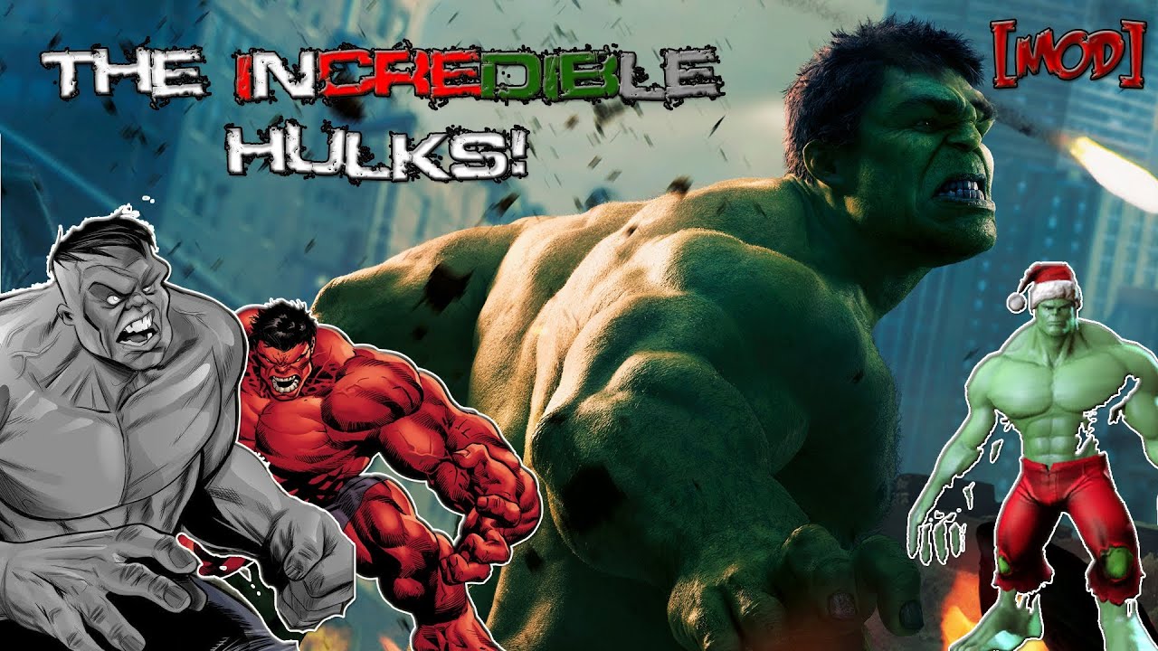 Скачать мод на the incredible hulk