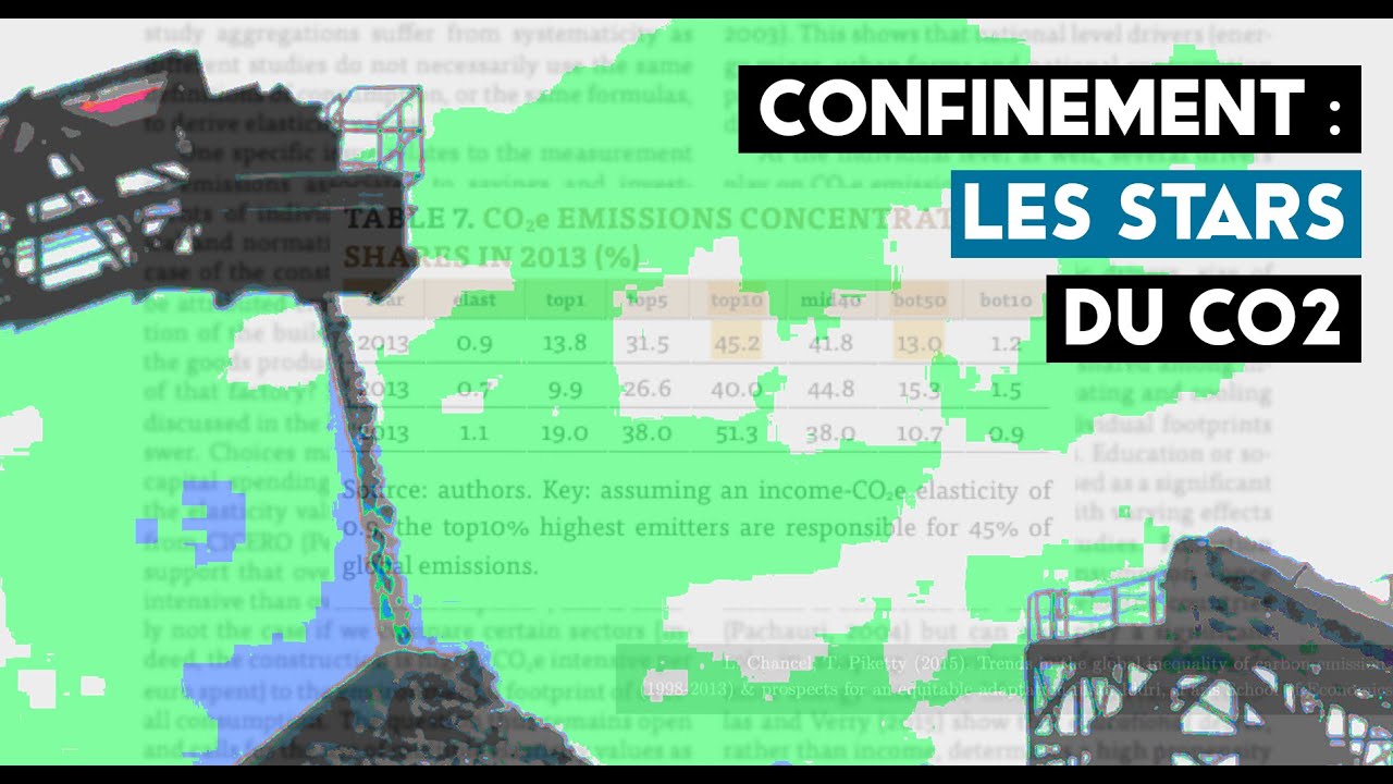 Confinement : les stars du CO2