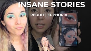 Euphoria Makeup While Reading Toxic Ex Reddit Stories