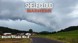 Spectacular Shelf Clouds In Upstate New York! Full Storm Chase!