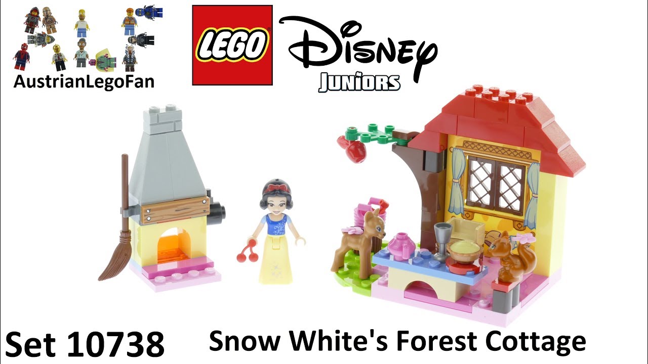 Lego Juniors Disney 10738 Snow White´s Forrest Cottage Lego Speed