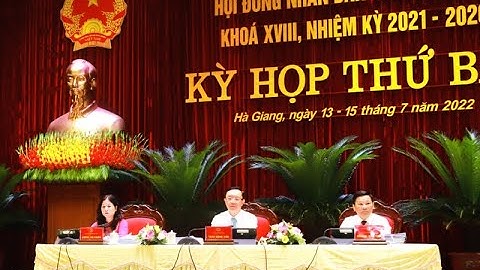 Phiên chất vấn và trả lời chất vấn Kỳ họp thứ Bảy, HĐND tỉnh khóa XVIII, nhiệm kỳ 2021 - 2026