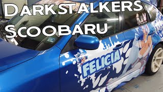 Birth Of The DarkStalkers Felicia Subaru Itasha | TGD Wraps