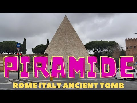 Video: Cestiuksen Salaperäinen Pyramidi Roomassa - Vaihtoehtoinen Näkymä