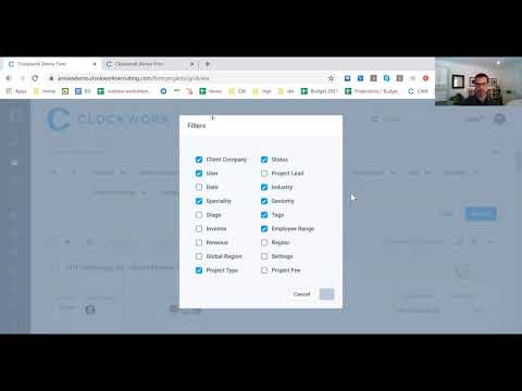 Using the New Clockwork Project View
