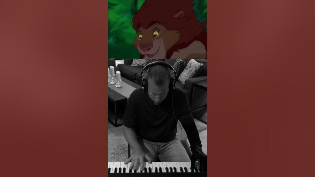 Can You Feel The Love Tonight 💕 #shorts #thelionking #canyoufeelthelovetonight #eltonjohn #fyp
