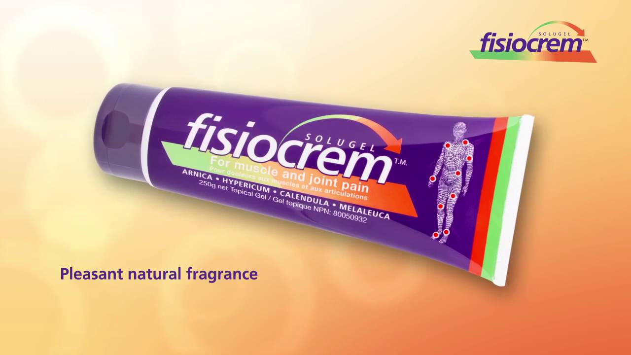 Fisiocrem   For Muscle \u0026 Joint Pain   YouTube