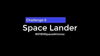 STEM Space At Home: Space Lander