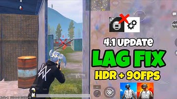 How To Fix Lag In PUBG/BGMI (4.1 Update)🔥✔️